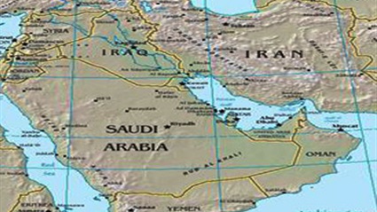     خريطة الخليج